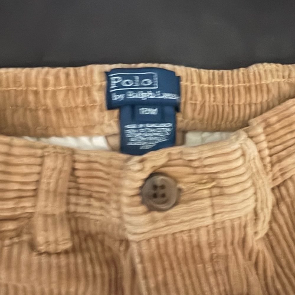 Polo by Ralph Lauren Boys Brown Corduroy Pants